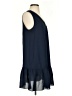 Unbranded Solid Blue Casual Dress Size S - photo 4