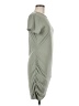 Express Solid Gray Casual Dress Size M - photo 4