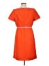 J.Crew Color Block Orange Casual Dress Size 12 - photo 2