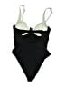 Unbranded Color Block Black One Piece Swimsuit Size 4 (estimated) - photo 2