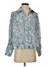 Ann Taylor Paisley Blue 3/4 Sleeve Blouse Size S - photo 1