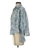 Ann Taylor Paisley Blue 3/4 Sleeve Blouse Size S - photo 5