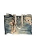 Acne Studios 100% Cotton Tie-dye Blue Ivory Teddy Shopper Tote One size - photo 1