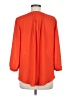 Not Your Daughter's Jeans 100% Polyester Orange 3/4 Sleeve Blouse Size M - photo 2