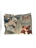 Acne Studios 100% Cotton Tie-dye Blue Ivory Teddy Shopper Tote One size - photo 3
