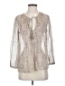 Joie Gray 3/4 Sleeve Blouse Size S - photo 1