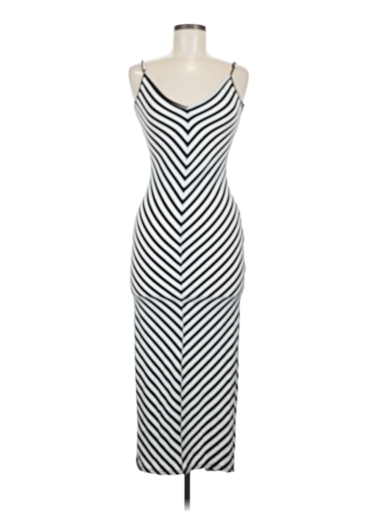 Pre-owned Heart & Hips Cocktail Dress In Silver