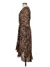 Everly 100% Polyester Animal Print Brown Casual Dress Size M - photo 5