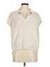 Escada 100% Polyester Ivory Black Vest Size EU 38 / US 8 - photo 1