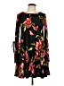 Unbranded Floral Black Casual Dress Size L (estimated) - photo 1