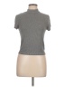 Prince & Fox Gray Short Sleeve Turtleneck Size L - photo 1