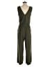 Active by Old Navy Solid Green Jumpsuit Size S - photo 2