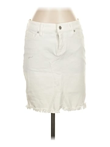 Liverpool Los Angeles Denim Skirt (view 1)