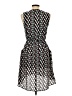 Bebop 100% Polyester Print Black Casual Dress Size L - photo 2