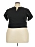 Unbranded Black Short Sleeve Top Size 2X - photo 1