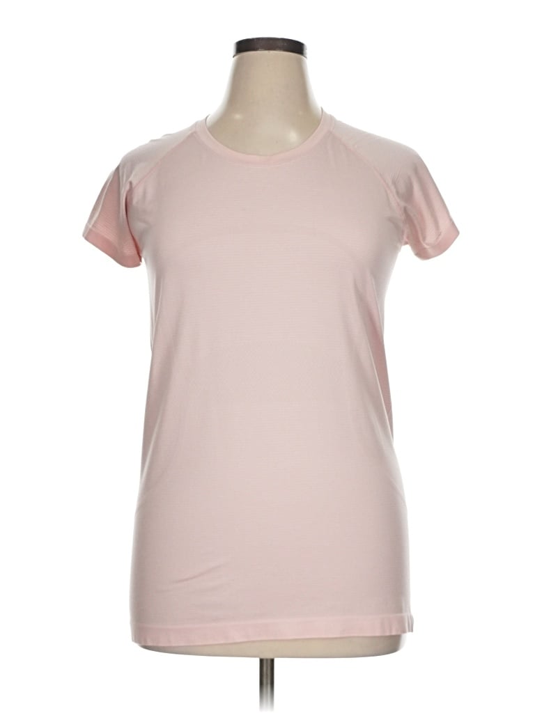 Pre-owned Lululemon Athletica Active T-shirt In Pink