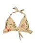 Unbranded Floral Tan Swimsuit Top Size L (estimated) - photo 1