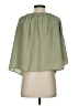 Sans Souci Green 3/4 Sleeve Blouse Size S - photo 2
