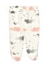 Rabbit Bear 100% Cotton Print Ivory White Casual Pants Size 3-6 mo - photo 1