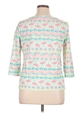 Talbots Outlet 3/4 Sleeve T-Shirt (view 2)
