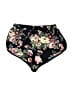 Exte Floral Black Shorts Size XS - photo 1