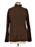 Lands' End 100% Polyester Brown Zip Up Hoodie Size L - photo 1