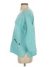 Lulu-B 100% Cotton Teal Pullover Sweater Size S - photo 5