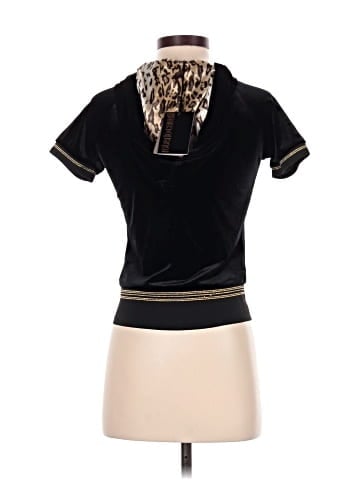 Roberto Cavalli Velour Zip Up Hoodie (view 2)