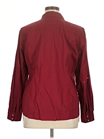 Style&Co Long Sleeve Button-Down Shirt (view 2)