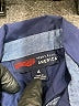 Perry Ellis Color Block Blue Short Sleeve Button-Down Shirt Size 4 - photo 3