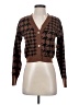 Altar'd State Houndstooth Brown Cardigan Size S - photo 1