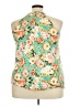 Haptics Teal Sleeveless Blouse Size 2X - photo 2