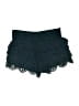 Rewind 100% Polyester Chevron-herringbone Teal Shorts Size XS - photo 1