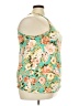 Haptics Teal Sleeveless Blouse Size 2X - photo 4