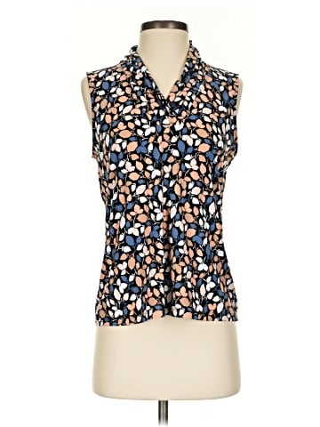 Anne Klein Sleeveless Button-Down Shirt (view 1)