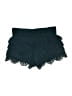 Rewind 100% Polyester Chevron-herringbone Teal Shorts Size XS - photo 2