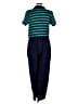 Unbranded 100% Cotton Color Block Teal Jumpsuit Size L - photo 2