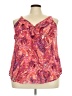Avenue 100% Polyester Pink Tank Top Size 22 Plus - photo 1