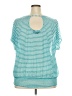 Lane Bryant Teal Short Sleeve Top Size 22 - 24 Plus - photo 2
