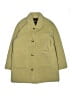 Zara 100% Polyester Green Tan Coat Size 11 - photo 1