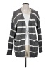 Pink Rose 100% Polyester Gray Cardigan Size S - photo 1