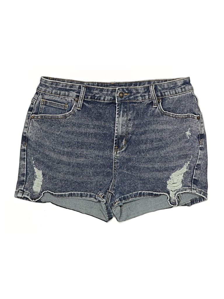 Pre-owned Jeans Denim Shorts In Blue