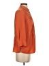 Kathy 100% Polyester Orange 3/4 Sleeve Blouse Size S - photo 4