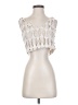 Malai 100% Polyester Ivory Sleeveless Blouse Size S - photo 1