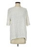 Fundamental Things Polka Dots Ivory White 3/4 Sleeve Blouse Size XS - photo 1