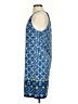 Max Studio Print Blue Casual Dress Size XS - photo 5