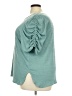 Max Studio Teal Short Sleeve Top Size 3X - photo 5
