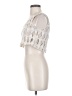 Malai 100% Polyester Ivory Sleeveless Blouse Size S - photo 5