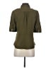 FRAME 100% Silk Solid Green 3/4 Sleeve Silk Top Size XS - photo 2