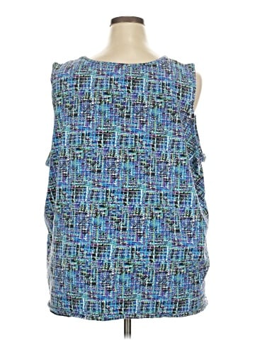 Liz & Me Sleeveless Blouse (view 2)